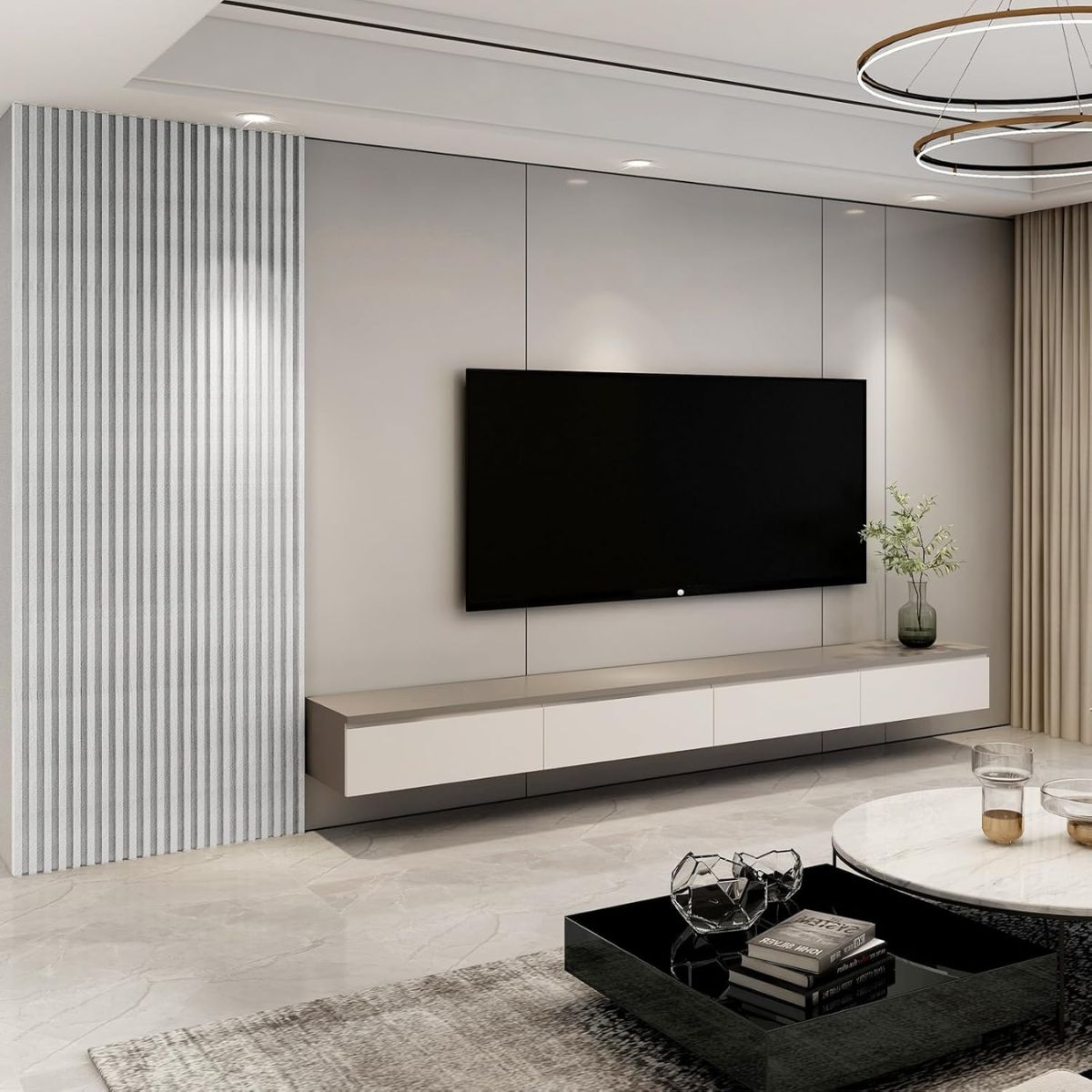Copia - Pack X20 Wpc Wall Panel Lambrin 290x16.7cm BLANCO MARMOL