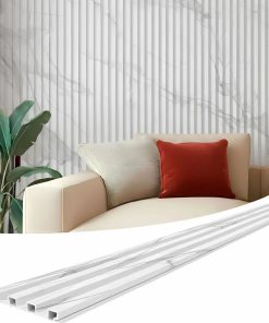 Copia - Pack X30 Wpc Wall Panel Lambrin 290x16.7cm BLANCO MARMOL