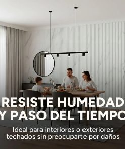 Copia - Pack X30 Wpc Wall Panel Lambrin 290x16.7cm BLANCO MARMOL