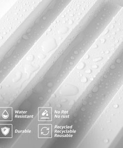 Copia - Pack X50 Wpc Wall Panel Lambrin 290x16.7cm BLANCO HUESO