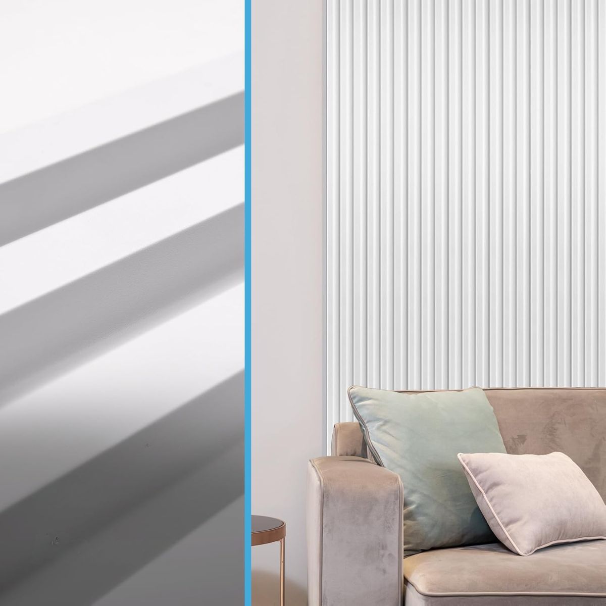 Copia - Pack X50 Wpc Wall Panel Lambrin 290x16.7cm BLANCO MARMOL
