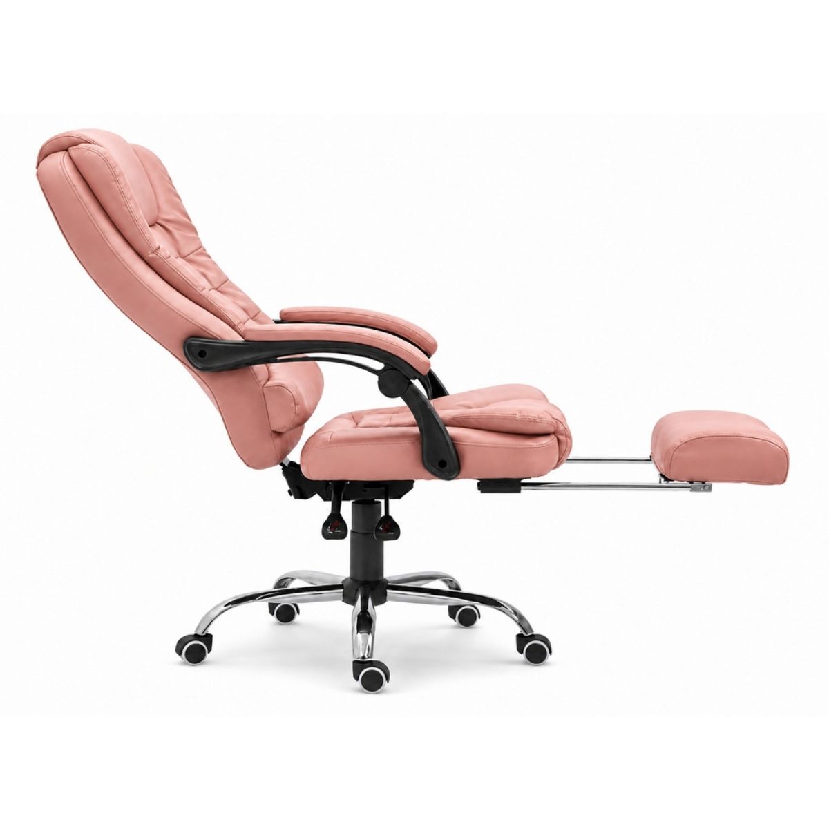 Copia - Silla ejecutiva cuero con apoya pies y 2 puntos de masajes NEGRA Copia - Silla ejecutiva cuero con apoya pies y 2 puntos de masajes NEGRA
