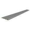 Copia - Wpc Revestimiento Simil Madera Lambrin 2.90x16.7 Gris Oscuro Gris Oscuro