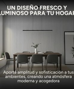 Copia - Wpc Revestimiento Simil Madera Lambrin 2.90x16.7 Gris Oscuro Gris Oscuro