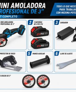 Mini Amoladora Profesional 3