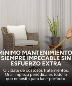Pack X20 Wpc Wall Panel Lambrin 290x16.7cm BLANCO MARMOL