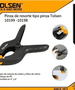 Prensa Resorte Tipo Pinza 5cm -11cm Profesional Carpinteria