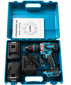 Taladro Profesional de alta potencia 13mm con 2 Baterias