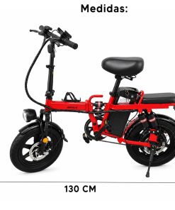 Bicicleta Eléctrica Luxor Eb9 Rodado 16'' 500w 120kg