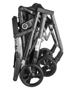 Coche de bebé Bebesit Travel System Vox con cubrepiés - Rosa