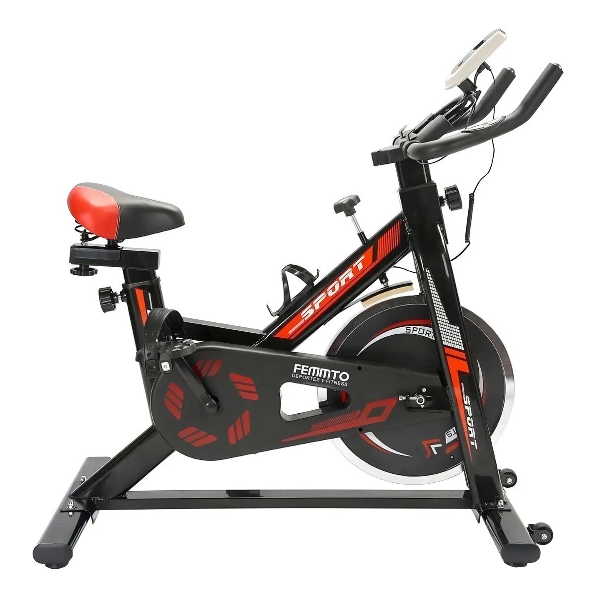 Copia - Bicicleta Spinning Profesional Ergométrica Disco 13Kg Premium Copia - Bicicleta Spinning Profesional Ergométrica Disco 13Kg Premium