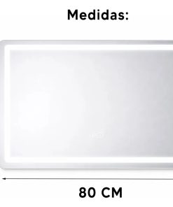Copia - Espejo De Baño Led 60 X 80cm Led12 Desempañador