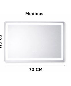 Copia - Espejo Irregular Sin Marco Cuerpo Entero Led 160x50cm