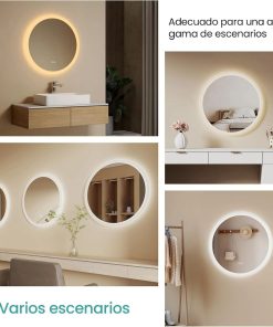 Copia - Espejo Irregular Sin Marco Cuerpo Entero Led 160x50cm