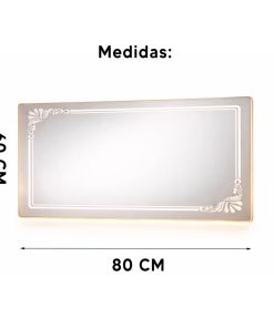 Copia - Espejo Irregular Sin Marco Cuerpo Entero Led 160x50cm