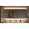 Copia - Espejo Rectangular Con Led Baño Led10 50 X 70 Cm Desempañador