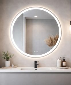 Copia - Espejo Redondo Con Luz Led Modelo Led01 60 Cm