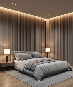 Copia - Pack X100 Wpc Simil Madera Panel Lambrin 290x16 cm Duo Negra/Marron claro MMC90