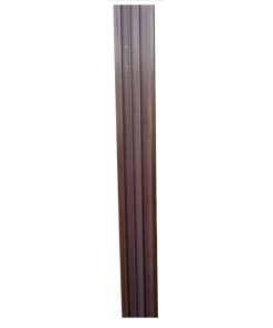 Copia - Pack X10 Revestimiento Exterior Wpc 3d Pared Decorativo Simil Madera NOGAL