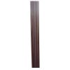 Copia - Pack X10 Revestimiento Exterior Wpc 3d Pared Decorativo Simil Madera NOGAL
