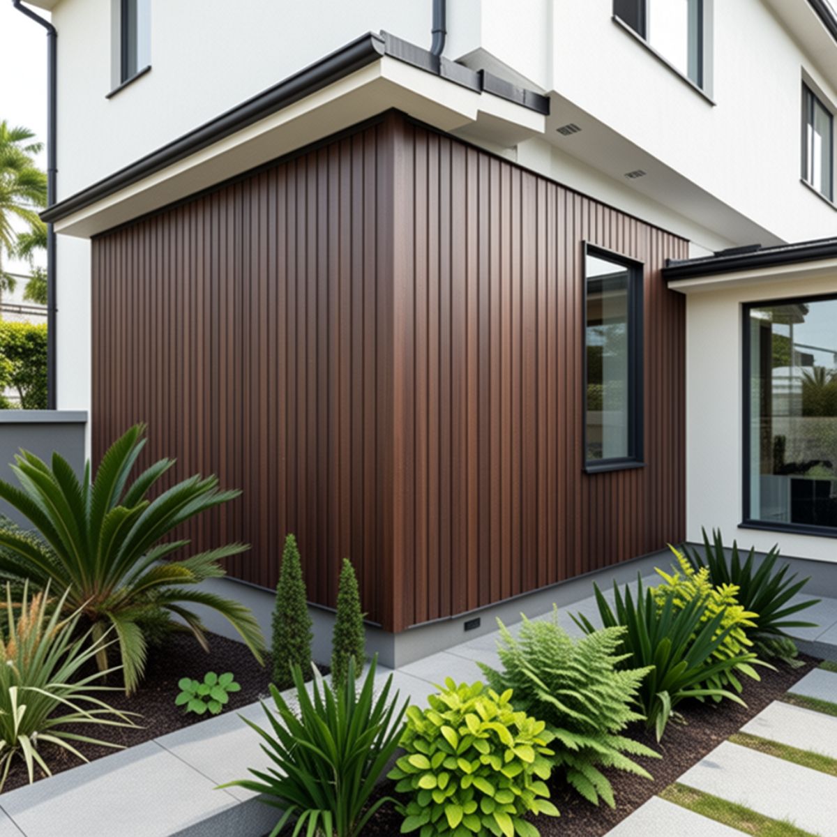 Copia - Pack X10 Revestimiento Exterior Wpc 3d Pared Decorativo Simil Madera NOGAL Copia - Pack X10 Revestimiento Exterior Wpc 3d Pared Decorativo Simil Madera NOGAL