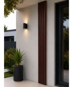 Copia - Pack X10 Revestimiento Exterior Wpc 3d Pared Decorativo Simil Madera NOGAL
