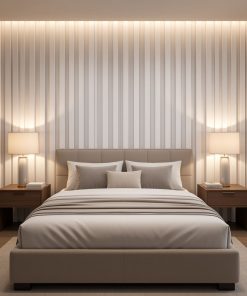 Copia - Pack X10 Wpc Wall Panel Lambrin 290x16 cm Duo Negro/Marron claro MMC90