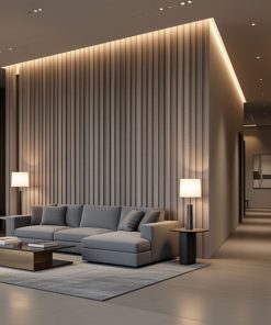 Copia - Pack X10 Wpc Wall Panel Lambrin 290x16 cm Duo Negro/Marron claro MMC90