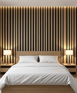 Copia - Pack X20 Wpc Simil Madera Panel Lambrin 290x16.7 Gris Oscuro - 100026-235