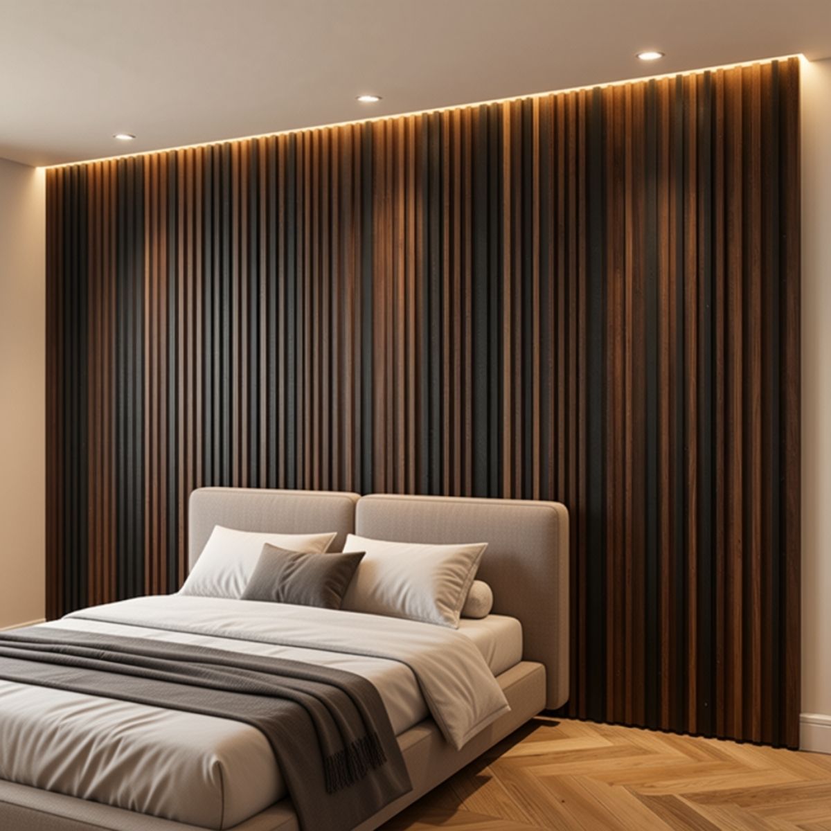 Copia - Pack X20 Wpc Simil Madera Panel Lambrin 290x16 cm Duo Negro/Marron claro MMC90