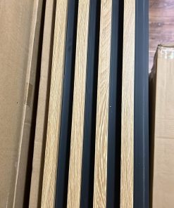 Copia - Pack X30 Wpc Simil Madera Panel Lambrin 290x16.7 Gris Oscuro - 100026-235
