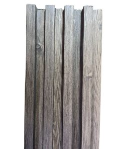 Copia - Pack X30 Wpc Simil Madera Panel Lambrin 290x16 DUO Negro/Marron Claro MMC90