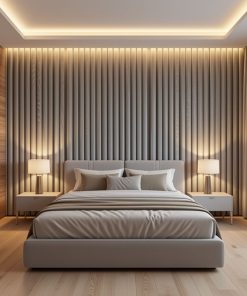 Copia - Pack X50 Wpc Simil Madera Panel Lambrin 290x16 cm Duo Marron Claro MMC90