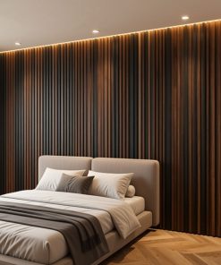 Copia - Pack X50 Wpc Simil Madera Panel Lambrin 290x16 cm Duo Marron Claro MMC90