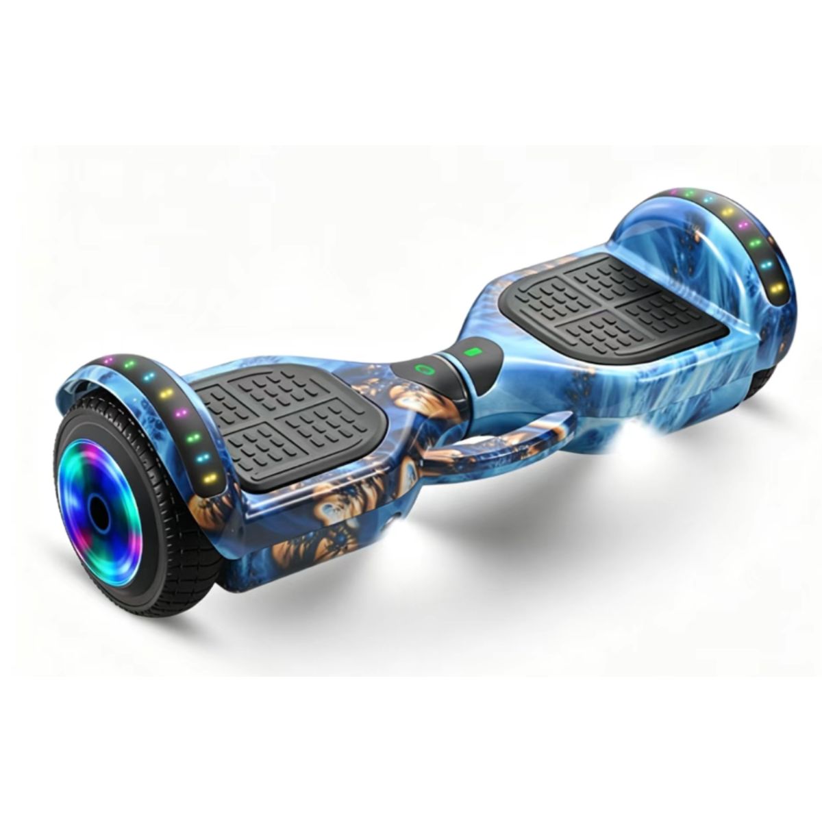 Copia - Patineta Eléctrica Hoverboard Bluetooth c/Rodilleras - Blanco Copia - Patineta Eléctrica Hoverboard Bluetooth c/Rodilleras - Blanco