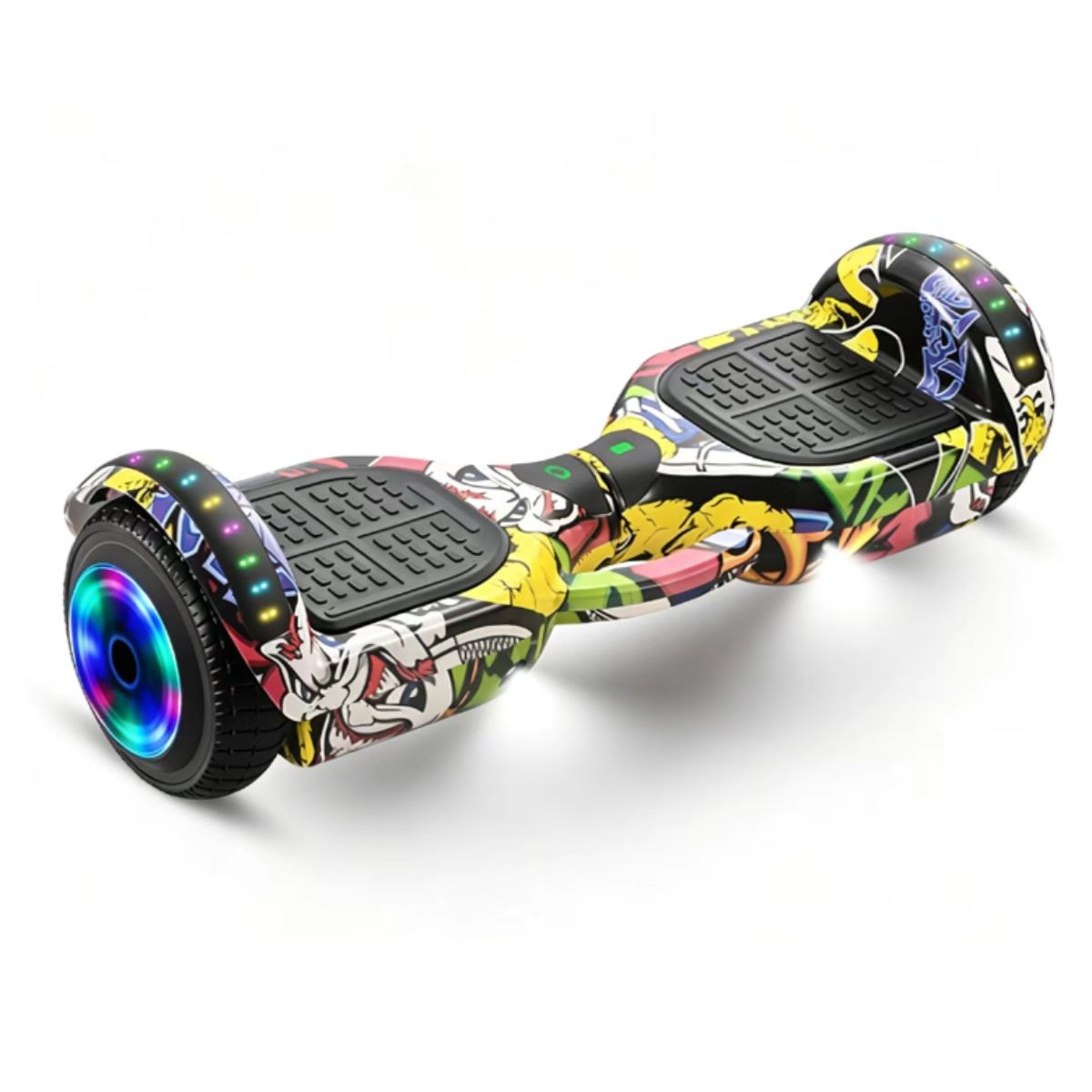 Copia - Patineta Eléctrica Hoverboard Bluetooth c/Rodilleras - Blanco Copia - Patineta Eléctrica Hoverboard Bluetooth c/Rodilleras - Blanco