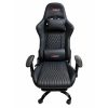 Copia - Silla Gamer Deep ergonomica con apoya pies cuero reforzado ROJA