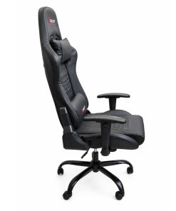 Copia - Silla Gamer Deep ergonomica con apoya pies cuero reforzado ROJA