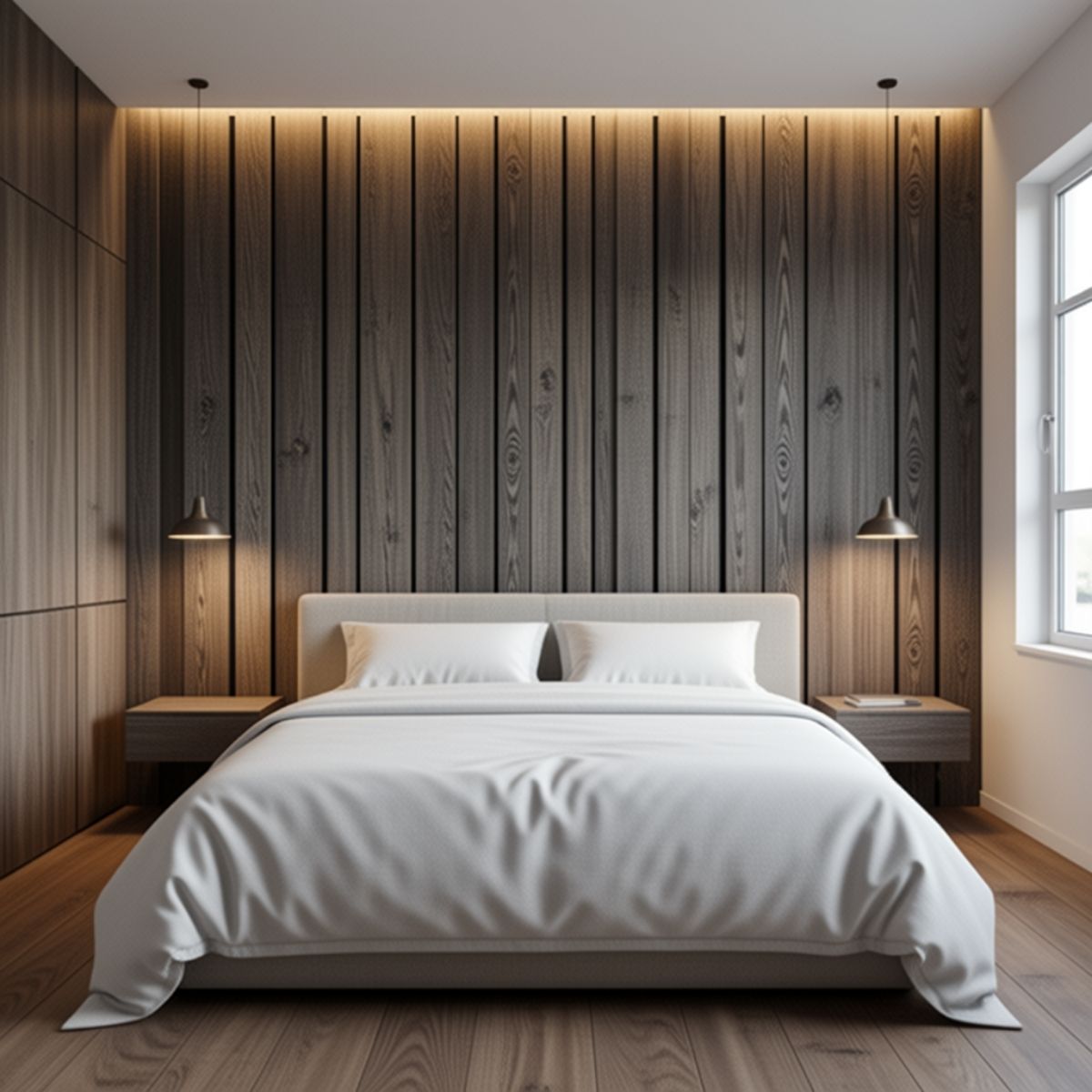 Copia - Wpc Revestimiento Simil Madera Lambrin 2.90x160 Duo Marron claro - MMC90