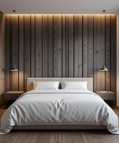 Copia - Wpc Revestimiento Simil Madera Lambrin 2.90x160 Duo Marron claro - MMC90