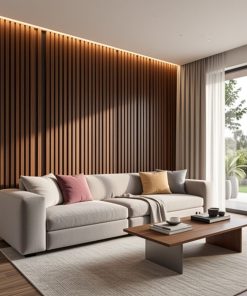 Copia - Wpc Revestimiento Simil Madera Lambrin 2.90x160 Duo Marron claro - MMC90