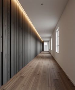 Copia - Wpc Revestimiento Simil Madera Lambrin 2.90x160 Duo Marron claro - MMC90