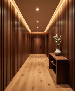 Copia - Wpc Revestimiento Simil Madera Lambrin 2.90x16 cm Nogal oscuro - MMC18