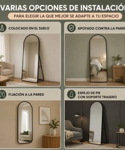 Espejo Arco De Pie Cuerpo Entero Fm04 50 X 150 Cm
