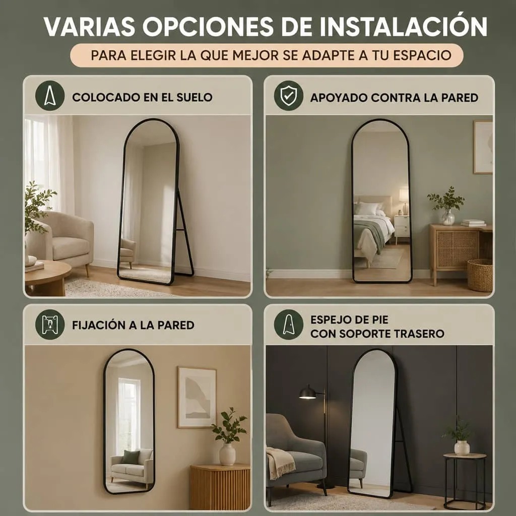 Espejo Arco De Pie Cuerpo Entero Fm04 50 X 150 Cm Espejo Arco De Pie Cuerpo Entero Fm04 50 X 150 Cm