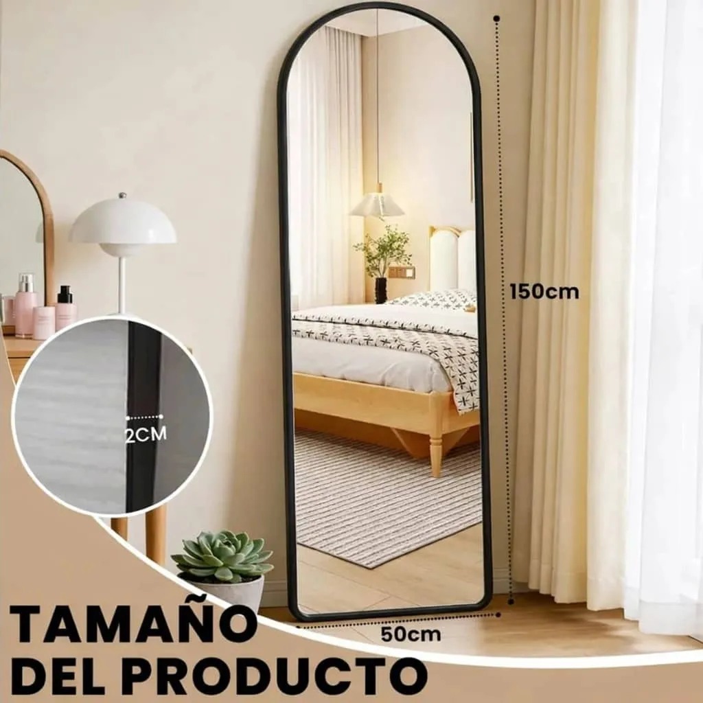 Espejo Arco De Pie Cuerpo Entero Fm04 50 X 150 Cm Espejo Arco De Pie Cuerpo Entero Fm04 50 X 150 Cm