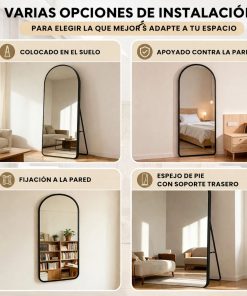 Espejo Arco De Pie Cuerpo Entero Fm05 150 X 40 Cm
