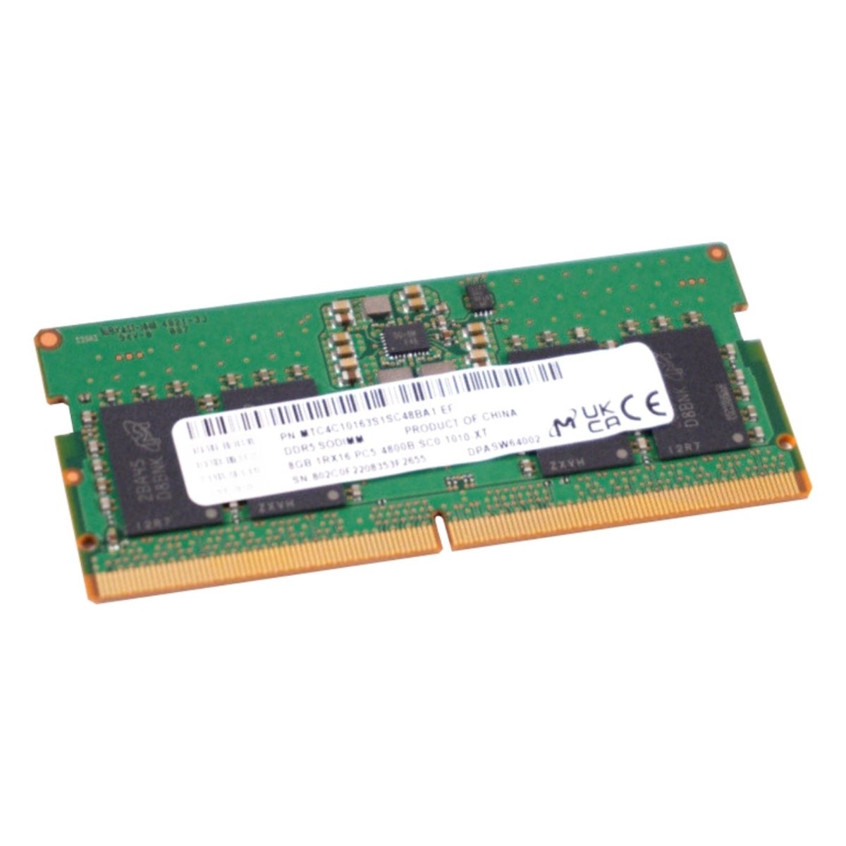 Memoria DDR5 8GB 5600Mhz sodimm para notebook Memoria DDR5 8GB 5600Mhz sodimm para notebook