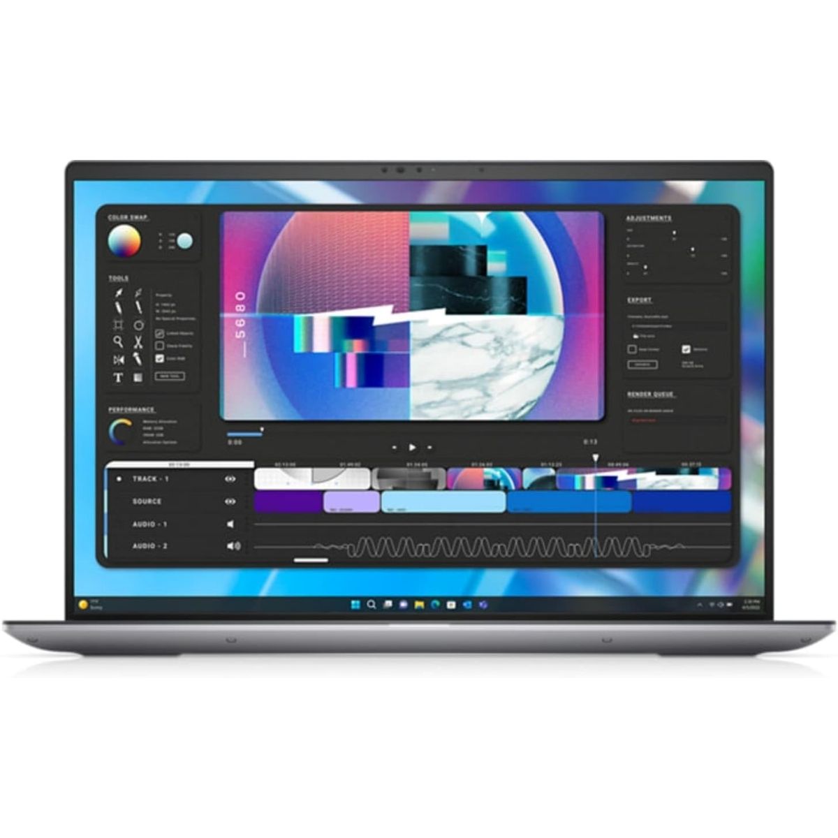 Notebook Dell i5 32GB 512GB 16'' Touch RTX A2000 Win 11 Pro