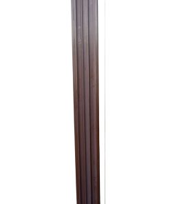 Revestimiento Exterior Wpc 3d Pared Simil Madera NOGAL